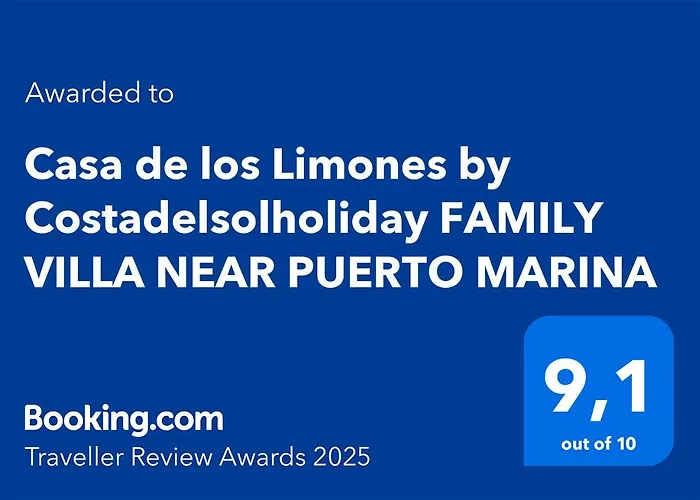 Casa De Los Limones By Costadelsolholiday Family Villa Near Puerto Marina